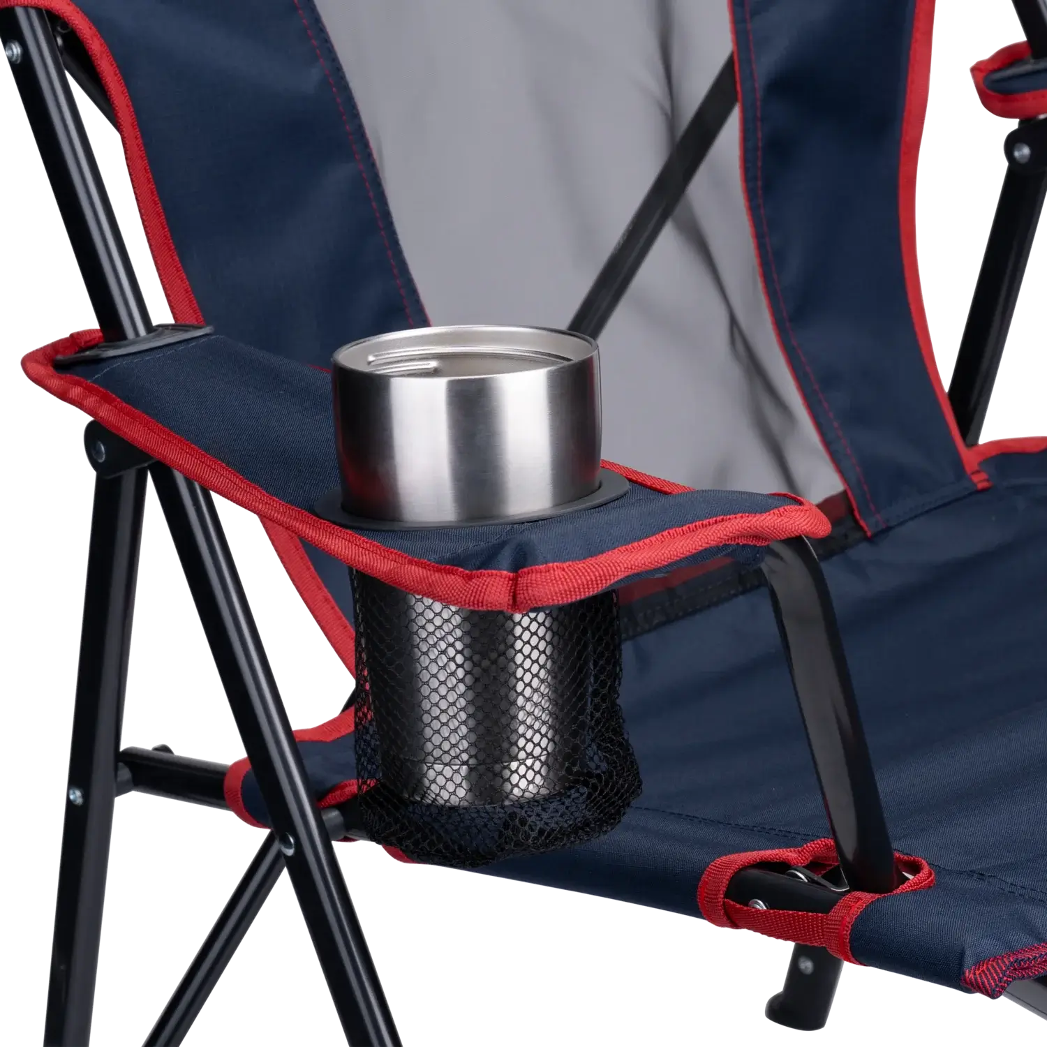 Ultra-Compact Comfort Quad Chair - Choice 989 - Space-Saving Micro-Folding Chair for Backpacking Detail