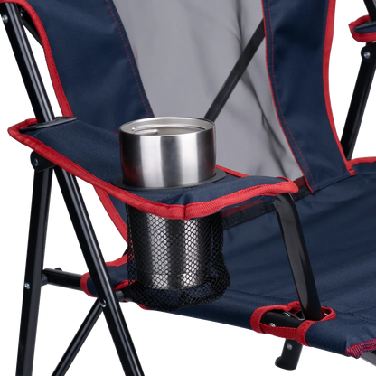 Ultra-Compact Comfort Quad Chair - Choice 989 - Space-Saving Micro-Folding Chair for Backpacking Detail
