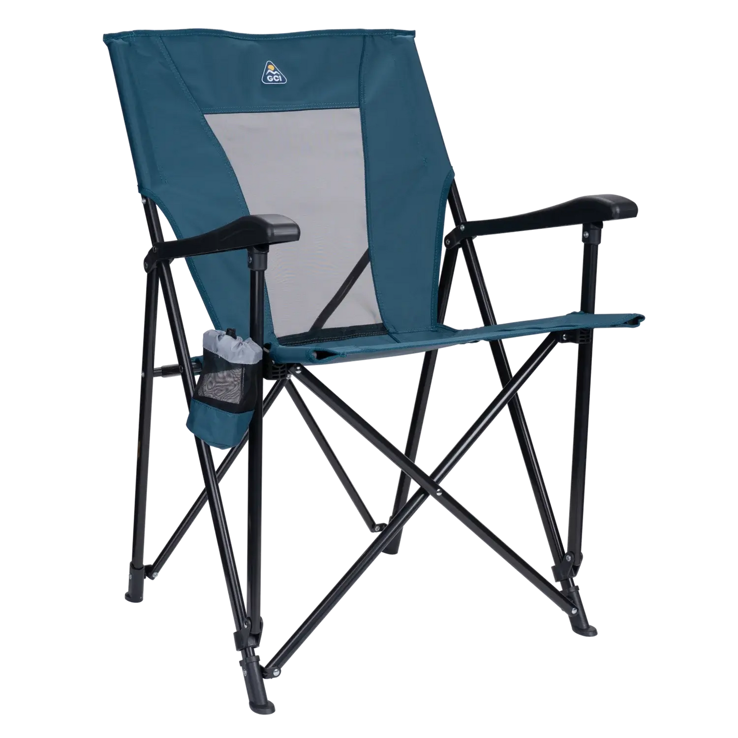 Micro-Folding Eazy Chair - Choice 976 - Pico Compact Folding Camp Chair with Carry Bag - Teal
