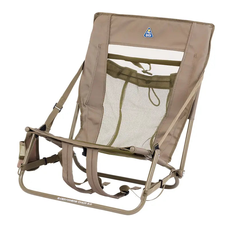 Sand-Friendly Everywhere Chair 2 - Choice 656 - Portable Heavy-Duty Low Boy Chair for Ocean Side Detail