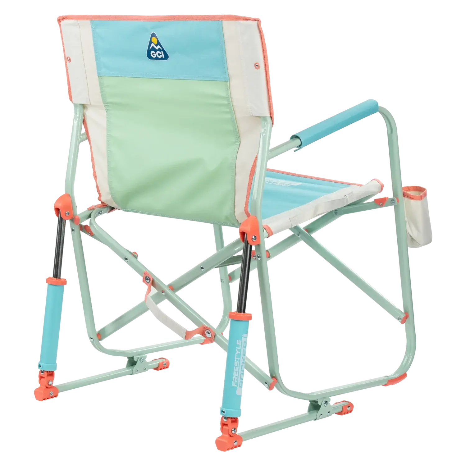 Premium All-Weather Freestyle Rocker - Choice 711 - Freestyle Rocker Portable Outdoor Folding Chair Detail