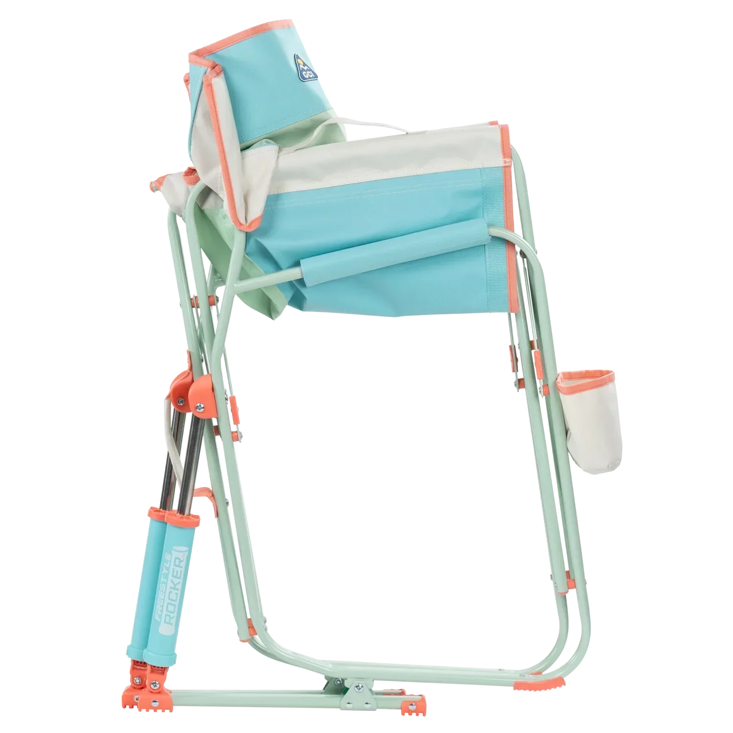 Premium All-Weather Freestyle Rocker - Choice 711 - Freestyle Rocker Portable Outdoor Folding Chair Detail