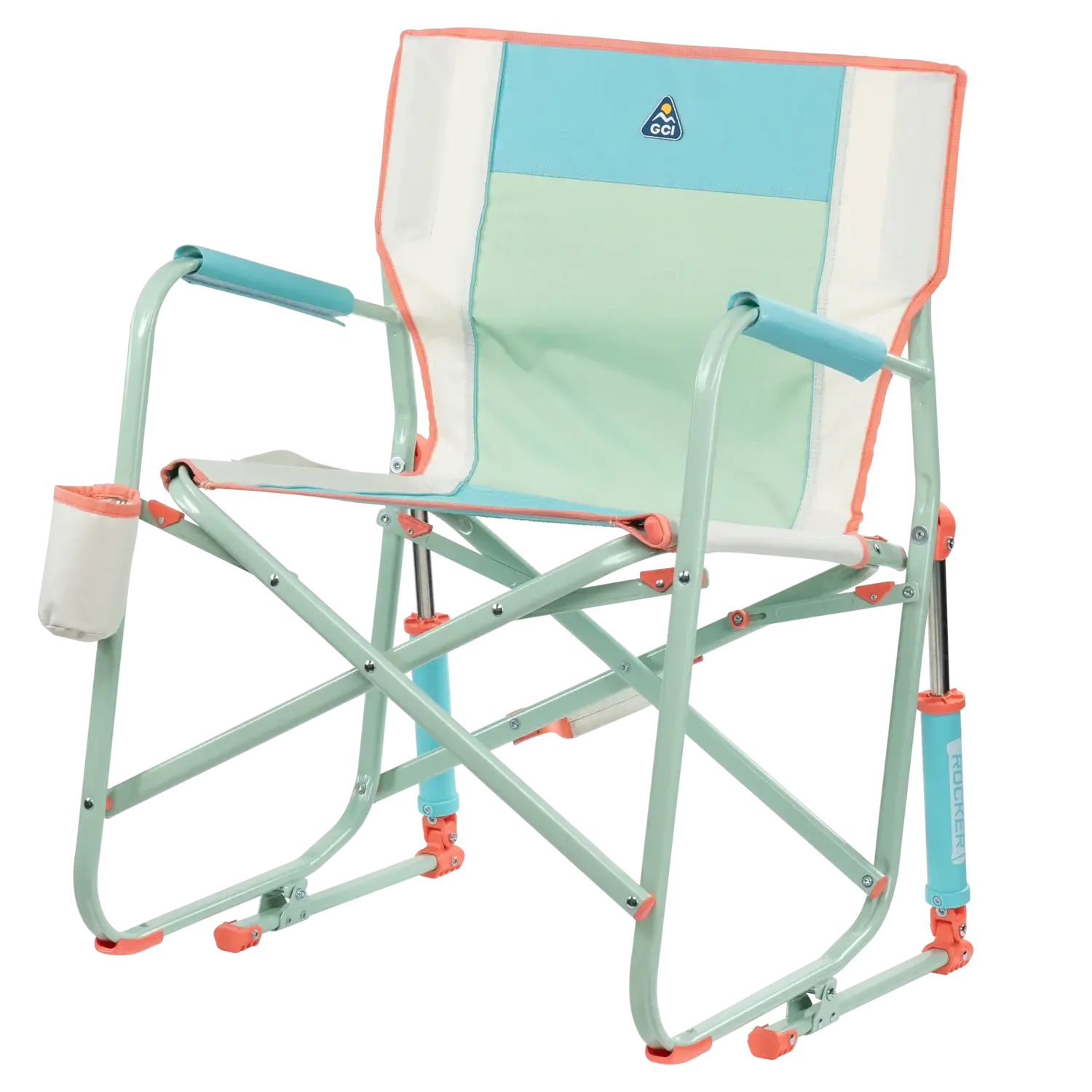 Premium All-Weather Freestyle Rocker - Choice 711 - Freestyle Rocker Portable Outdoor Folding Chair Detail