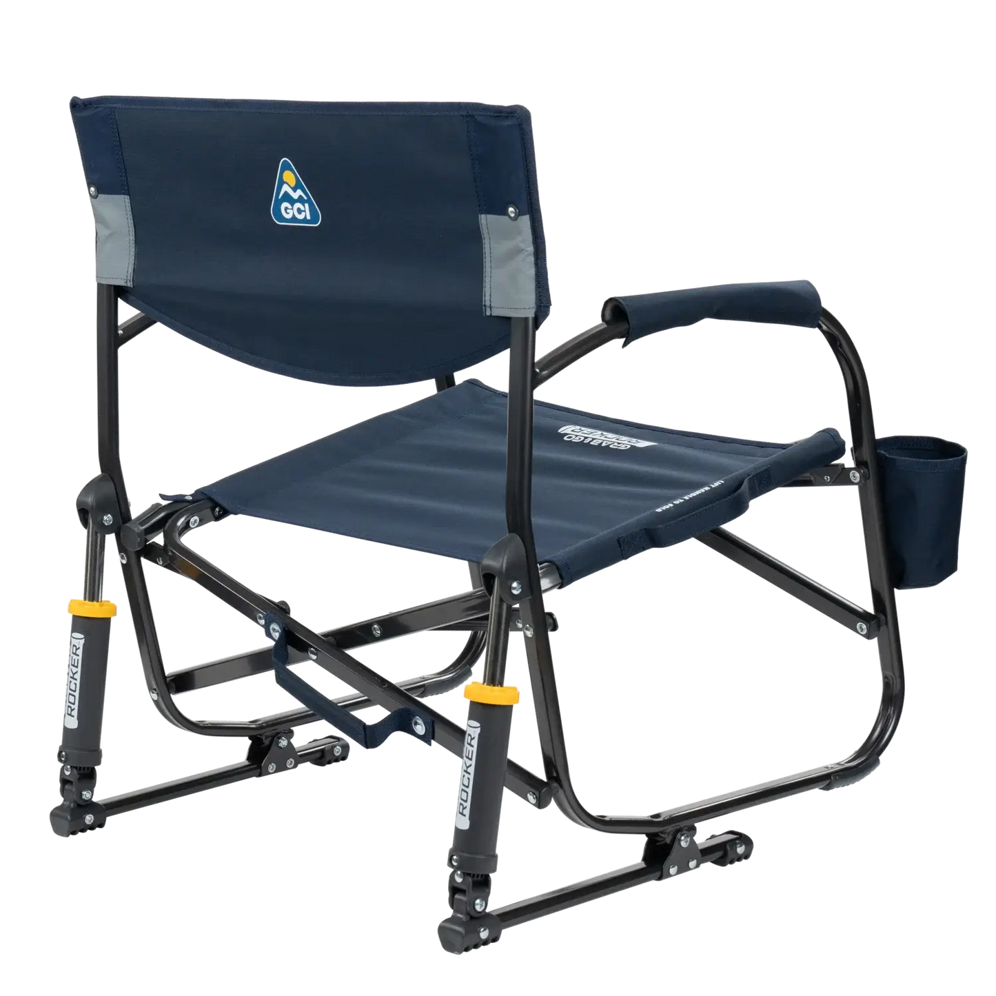 Luxury Camp Grab & Go Rocker - Choice 551 - Freestyle Rocker Portable Outdoor Folding Chair Detail