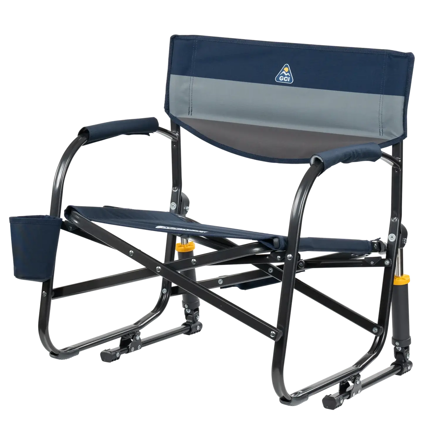 Luxury Camp Grab & Go Rocker - Choice 551 - Freestyle Rocker Portable Outdoor Folding Chair Detail