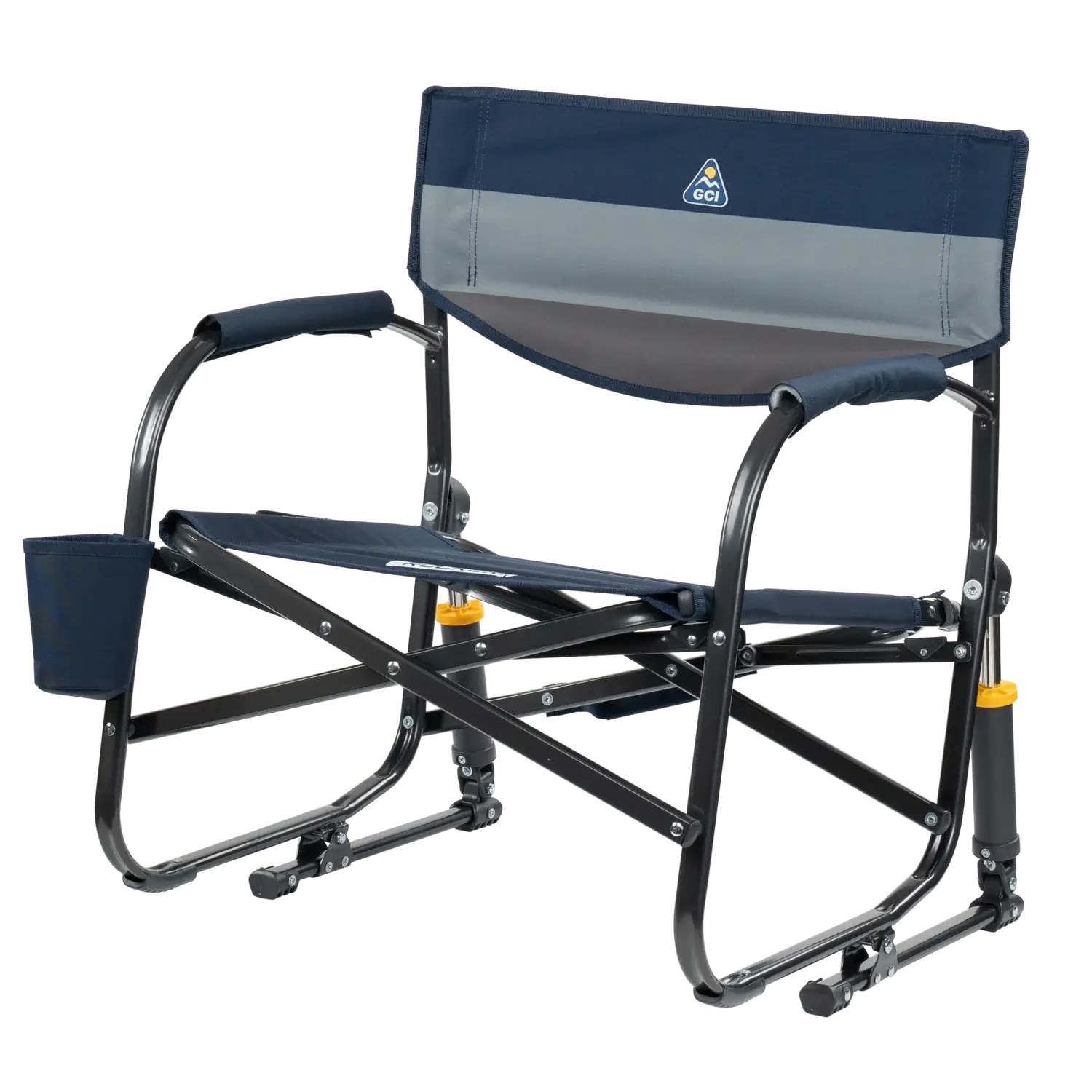 Luxury Camp Grab & Go Rocker - Choice 551 - Freestyle Rocker Portable Outdoor Folding Chair Detail