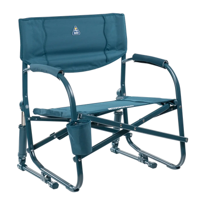 Luxury Camp Grab & Go Rocker - Choice 551 - Freestyle Rocker Portable Outdoor Folding Chair - Teal
