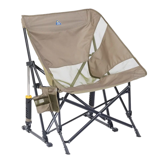 Smooth Motion Pod Rocker Elite - Choice 832 - RoadTrip Rocker Smooth Motion Camp Chair - Aged Fatigue