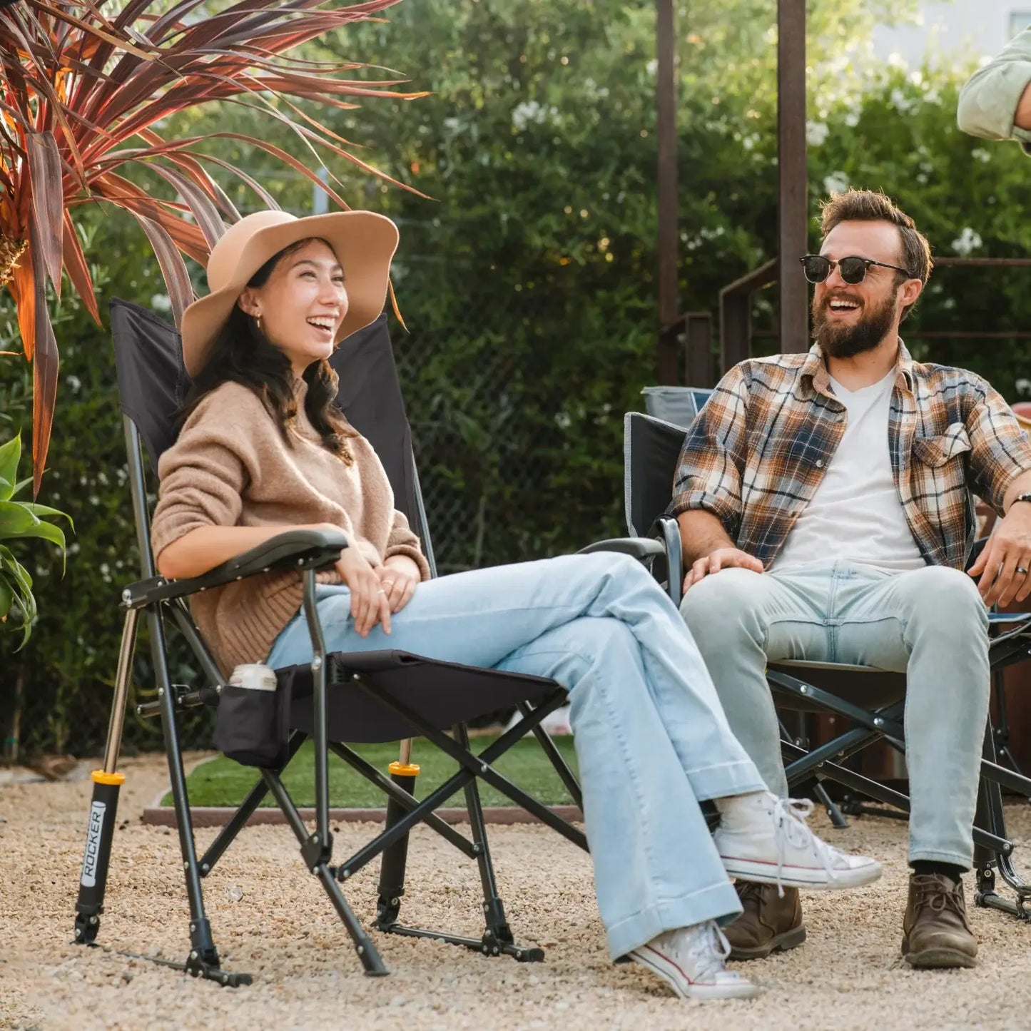 Smooth Motion RoadTrip Rocker - Choice 855 - RoadTrip Rocker Smooth Motion Camp Chair Detail