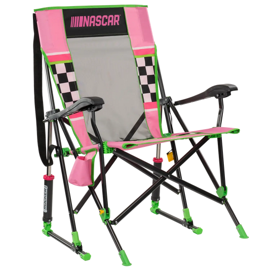 Luxury Camp RoadTrip Rocker - NASCAR For Her - Choice 560 - RoadTrip Rocker Smooth Motion Camp Chair - Default Title
