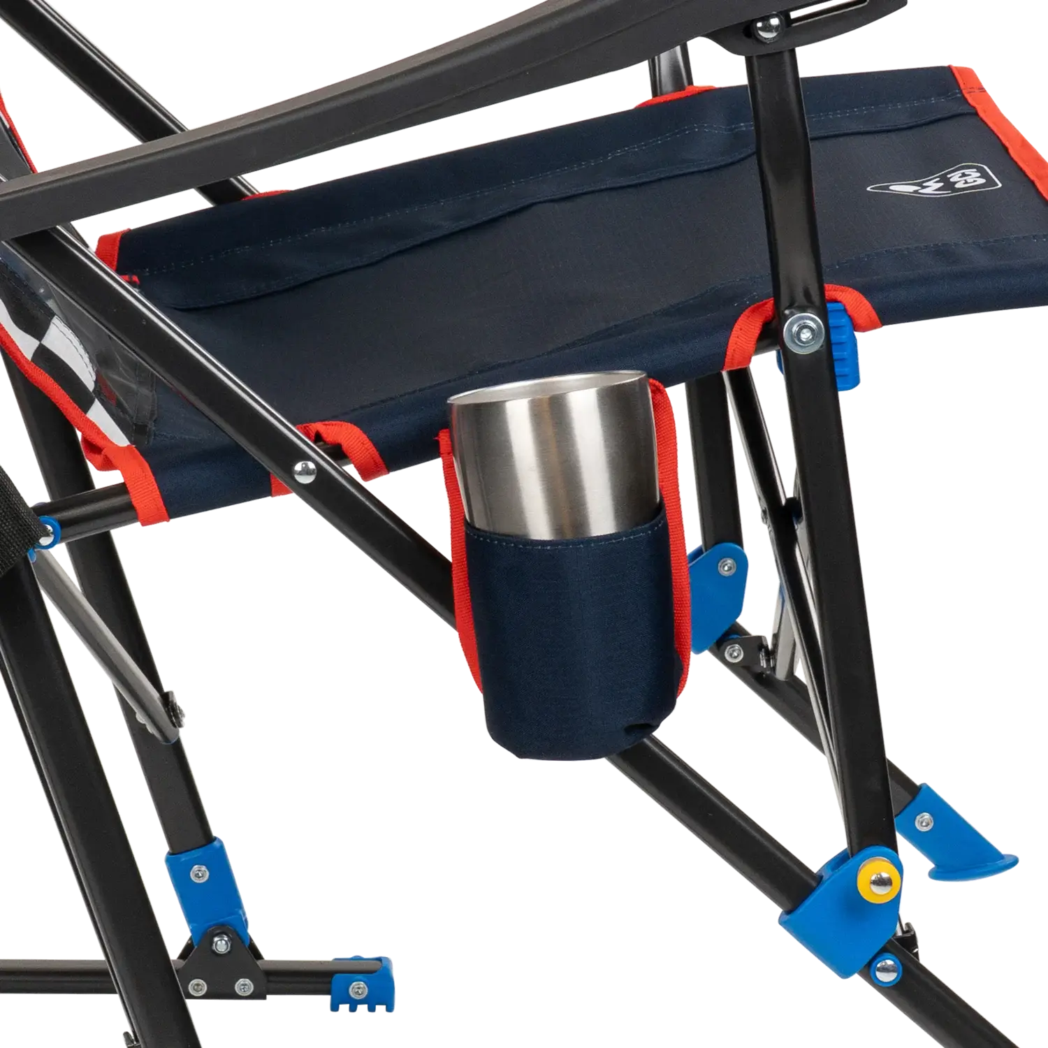 Premium All-Weather RoadTrip Rocker - NASCAR For Him - Choice 453 - RoadTrip Rocker Smooth Motion Camp Chair Detail