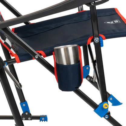 Premium All-Weather RoadTrip Rocker - NASCAR For Him - Choice 453 - RoadTrip Rocker Smooth Motion Camp Chair Detail