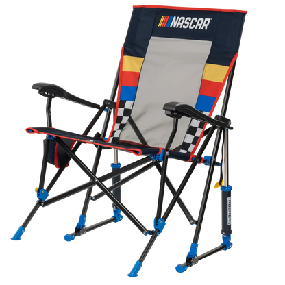 Premium All-Weather RoadTrip Rocker - NASCAR For Him - Choice 453 - RoadTrip Rocker Smooth Motion Camp Chair Detail