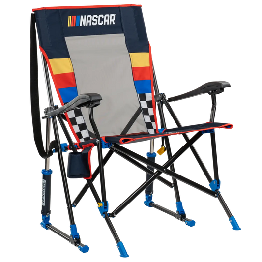 Premium All-Weather RoadTrip Rocker - NASCAR For Him - Choice 453 - RoadTrip Rocker Smooth Motion Camp Chair - Default Title
