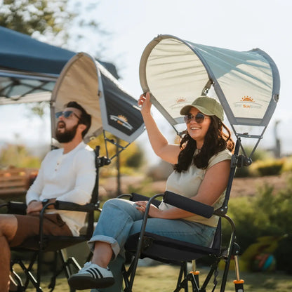 Heavy-Duty Freestyle Stowaway Rocker - Choice 794 - Patented Spring-Action Rocking Chair for Camping Detail