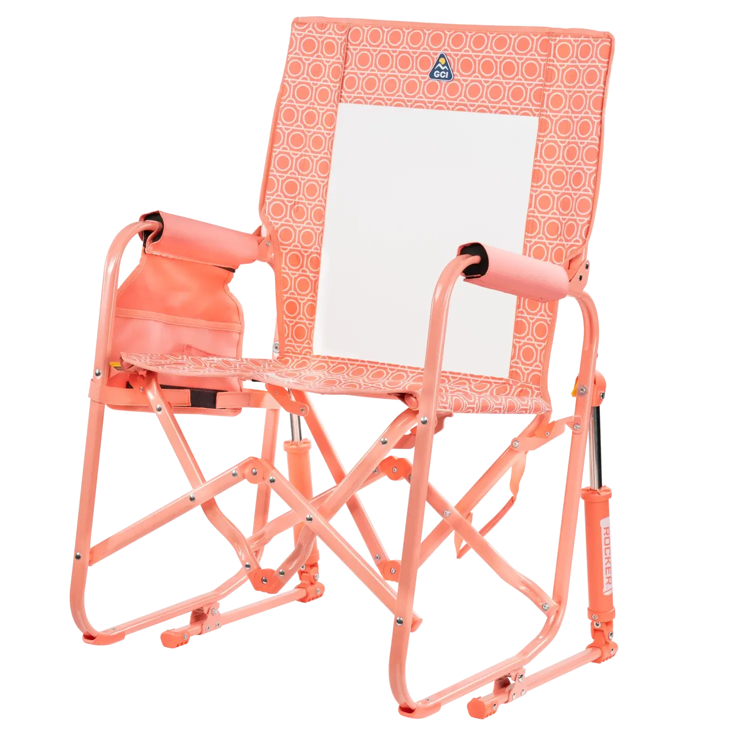Heavy-Duty Freestyle Stowaway Rocker - Choice 794 - Patented Spring-Action Rocking Chair for Camping Detail