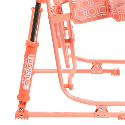 Heavy-Duty Freestyle Stowaway Rocker - Choice 794 - Patented Spring-Action Rocking Chair for Camping Detail