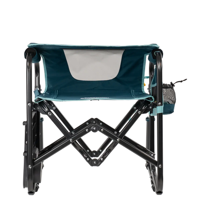 Heavy-Duty Freestyle Stowaway Rocker with Side Table - Choice 253 - Patented Spring-Action Rocking Chair for Camping Detail