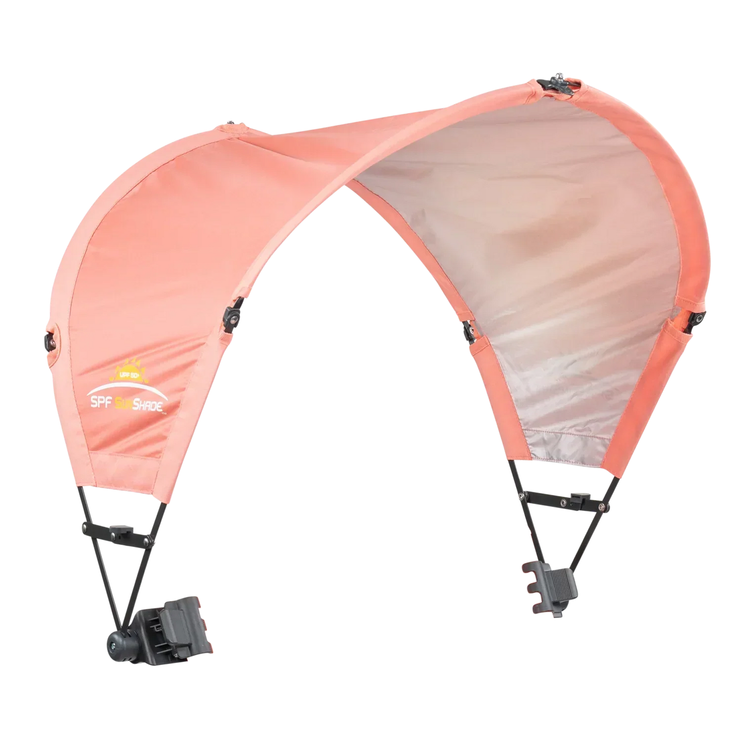 Heavy Duty SunShade Accessory - Choice 361 - Portable Beach Canopy with Adjustable Shade Angle - Coral