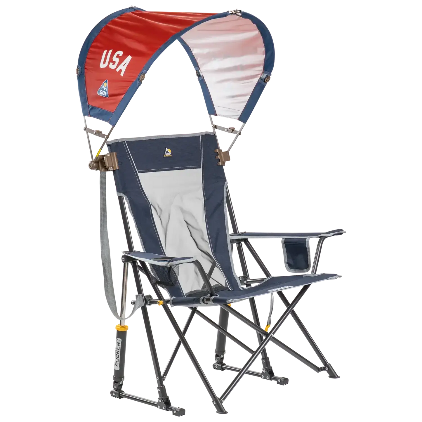 Heavy Duty SunShade Accessory - USA Anniversary Deluxe - Choice 917 - SunShade Canopy for Beach & Camping Detail