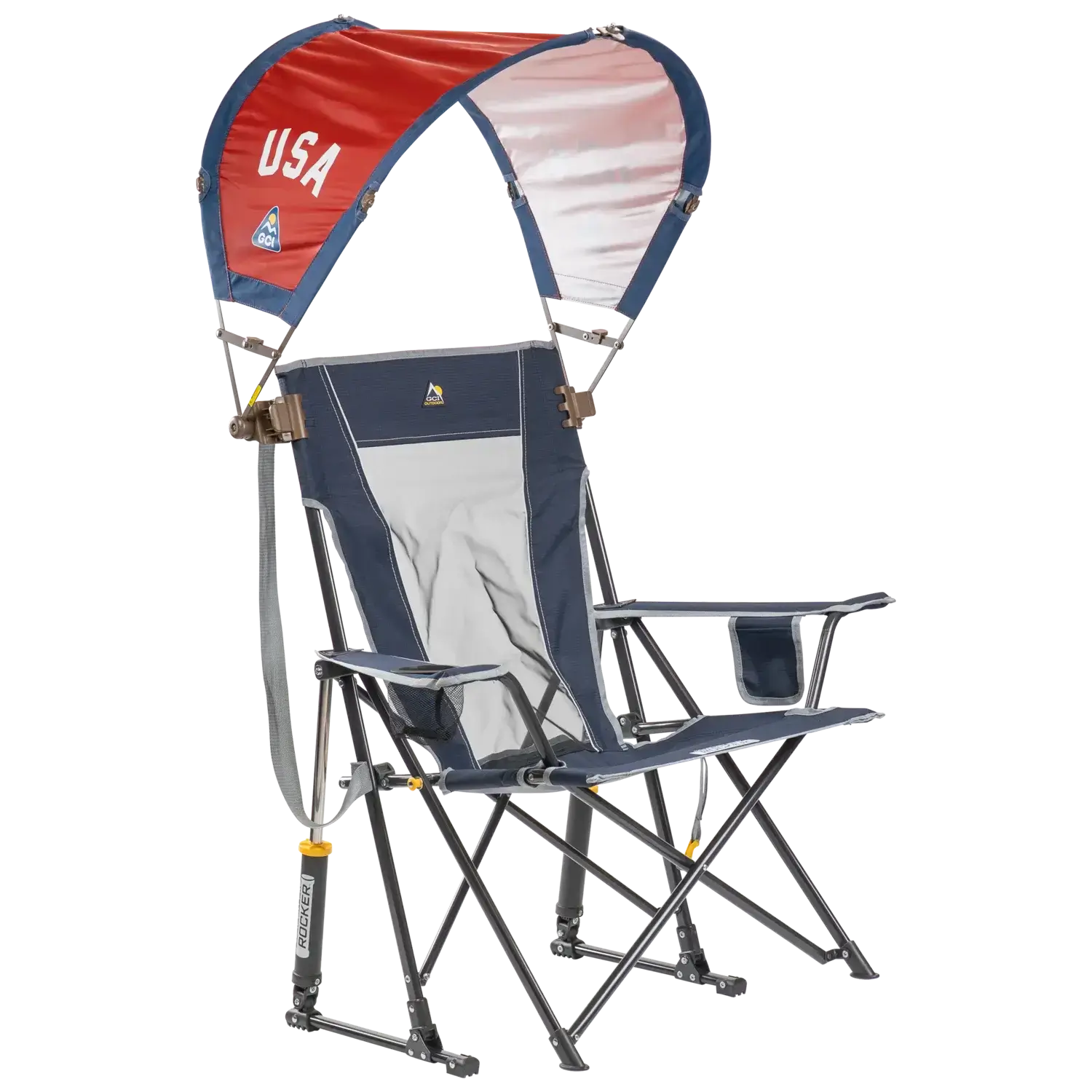 Heavy Duty SunShade Accessory - USA Anniversary Deluxe - Choice 917 - SunShade Canopy for Beach & Camping Detail