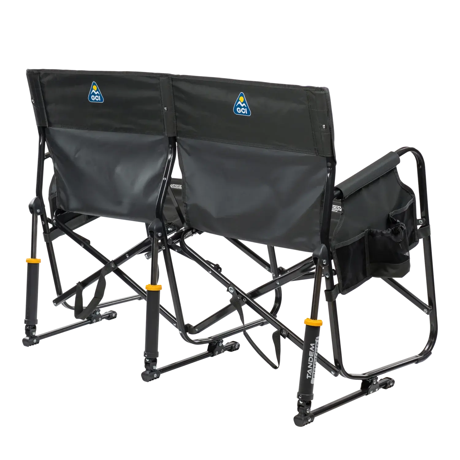 Premium All-Weather Tandem Rocker - Choice 227 - Freestyle Rocker Portable Outdoor Folding Chair Detail