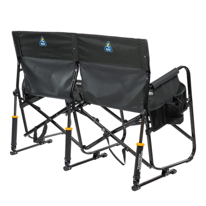 Premium All-Weather Tandem Rocker - Choice 227 - Freestyle Rocker Portable Outdoor Folding Chair Detail