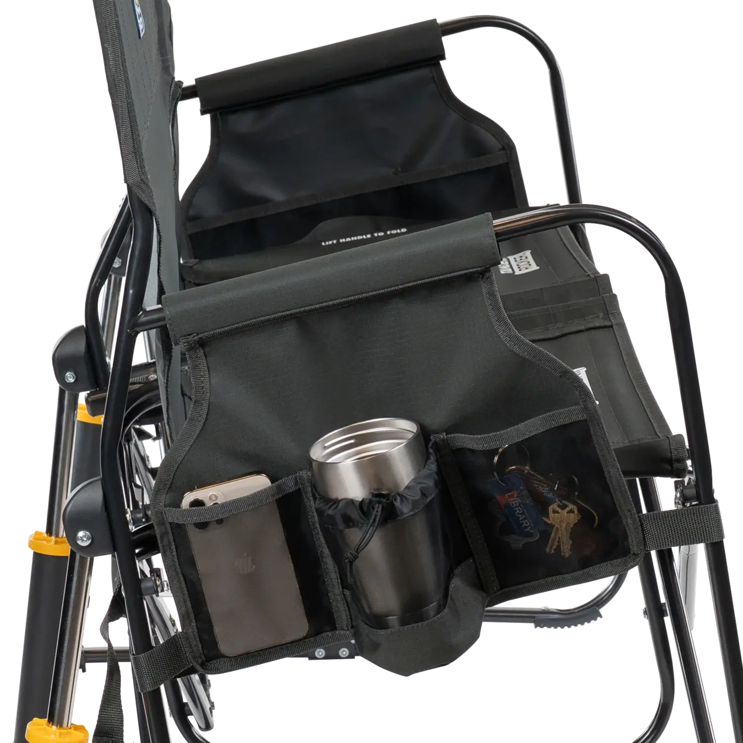 Premium All-Weather Tandem Rocker - Choice 227 - Freestyle Rocker Portable Outdoor Folding Chair Detail
