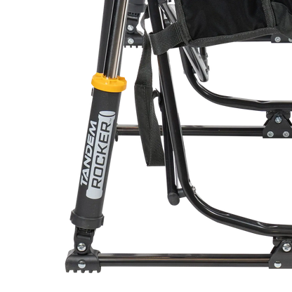 Premium All-Weather Tandem Rocker - Choice 227 - Freestyle Rocker Portable Outdoor Folding Chair Detail